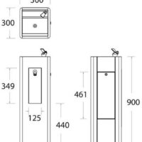 DWF Water Fountain dimensions