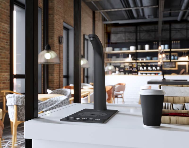 T3 Borg and Overstrom Hot Tap in Black